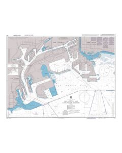 Admiralty Chart 1081: Los Angeles and Long Beach Harbors