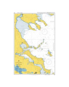 Admiralty Chart 1085: Steno Kafirea to Thessaloniki