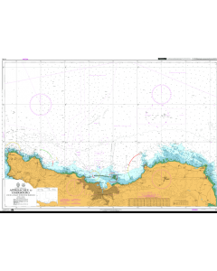 ADMIRALTY Chart 1114: Approaches to Cherbourg - Cap de la Hague to Pointe de Barfleur