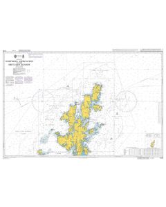 ADMIRALTY Chart 1233: Northern Approaches to the Shetland Islands