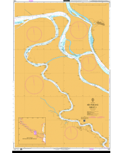ADMIRALTY Chart 1325: Río Paraná Sheet 3