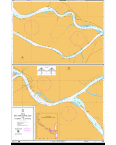 ADMIRALTY Chart 1340: Río Paraná Guazú and Pasaje Talavera