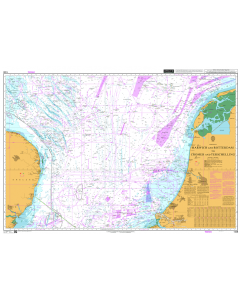 ADMIRALTY Chart 1408: Harwich and Rotterdam to Cromer and Terschelling