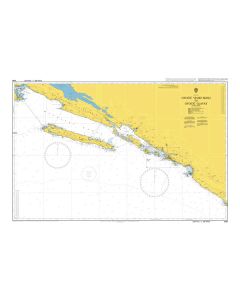 ADMIRALTY Chart 1580: Otocic Veliki Skolj to Otocic Glavat