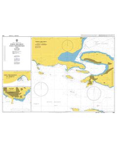 ADMIRALTY Chart 1598: Poros Megaron Agios Theodhoroi and Elefsis