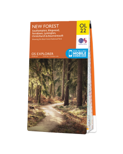 OS Explorer Map - New Forest (OL22)