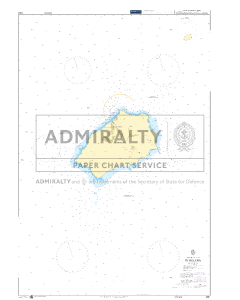 ADMIRALTY Chart 1821: St Helena