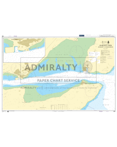 ADMIRALTY Chart 1889: Cromarty Firth Cromarty Bank to Invergordon