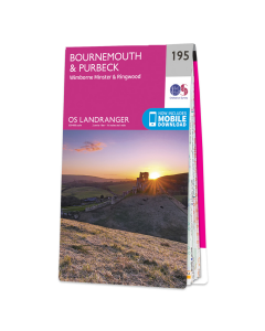 OS Landranger Map - Bournemouth & Purbeck (195)