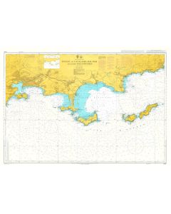 ADMIRALTY Chart 2120: Toulon to Cavalaire-Sur-Mer including Iles D'Hyeres