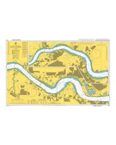 ADMIRALTY Chart 2151: River Thames Tilbury to Margaret Ness