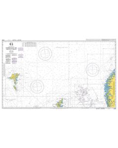 ADMIRALTY Chart 2182D: Norwegian Sea - Foroyar To Bergen