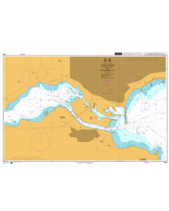 ADMIRALTY Chart 2286: Varna-Iztok (Varna East) And Channel No 1, Black Sea Bulgaria