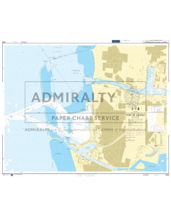 ADMIRALTY Chart 2292: Baltic Sea - Latvia, Port of Liepaja