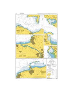 ADMIRALTY Chart 2494: Plans on the North Coast of Ireland