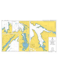 ADMIRALTY Chart 2582: Plans in Falkland Sound