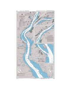 ADMIRALTY Chart 2603: Delaware River Delaware Point to Little Tinicum Island