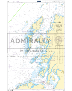 ADMIRALTY Chart 2635: Scotland, West Coast