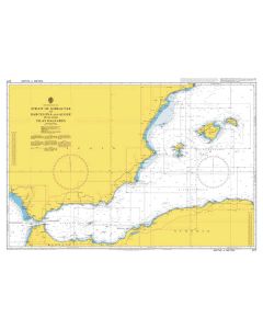 ADMIRALTY Chart 2717: Strait of Gibraltar to Barcelona and Alger including Islas Baleares