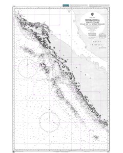 Admiralty Chart 2760: Sumatera West Coast Pulau We to Pulau Enggano
