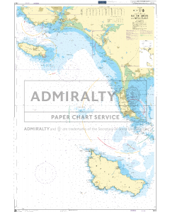 ADMIRALTY Chart 2822: Ile de Groix to Belle-Ile