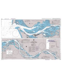 ADMIRALTY Chart 2839: Columbia River from the Entrance to Lord Island