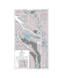 ADMIRALTY Chart 2849: Columbia River Lord Island to Vancouver and Portland