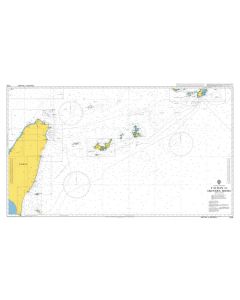 ADMIRALTY Chart 3236: Taiwan to Okinawa Shima