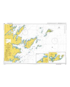 ADMIRALTY Chart 3284: Shetland Islands Moul of eswick to Lunna Holm inc.Out Skerries