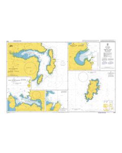 ADMIRALTY Chart 3299: Plans In The Shetland Islands