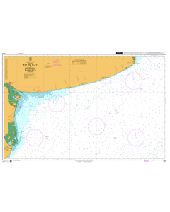 ADMIRALTY Chart 3329: Mar Del Plata To Segunda Barranca, East Coast Argentina