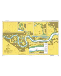 ADMIRALTY Chart 3337: River Thames Margaret Ness to Tower Bridge
