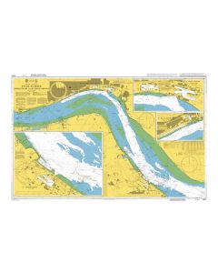 ADMIRALTY Chart 3497: River Humber, Immingham to Humber Bridge and the Rivers Ouse and Trent