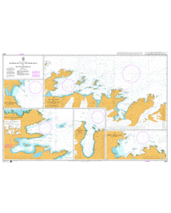 ADMIRALTY Chart 3582: Harbour and Anchorages in South Georgia sheet 3