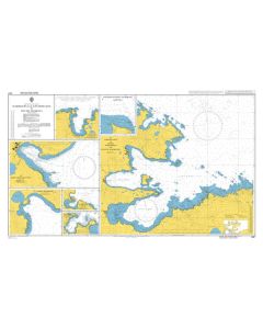 ADMIRALTY Chart 3587: Harbours and Anchorages in South Georgia
