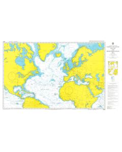 ADMIRALTY Chart 4004: A Planning Chart for the North Atlantic Ocean and Mediterranean Sea
