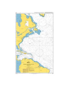 ADMIRALTY Chart 4013: North Atlantic Ocean Western Part