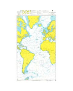 ADMIRALTY Chart 4015: A Planning Chart for the Atlantic Ocean