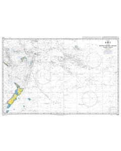 ADMIRALTY Chart 4061: South Pacific Ocean, Western Portion