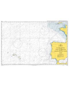 ADMIRALTY Chart 4103: English Channel to the Strait of Gibraltar