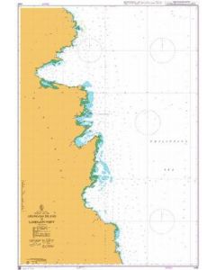 ADMIRALTY Chart 4496: Arangasa Island to Lambajon Point