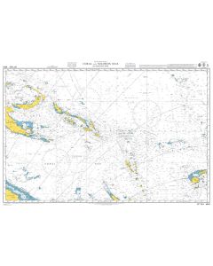 ADMIRALTY Chart 4604: South Pacific Ocean, Coral and Solomon Seas and Adjacent Seas