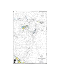 ADMIRALTY Chart 4605: New Zealand to Fiji and Samoa Islands