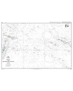 Admiralty Chart 4606: Tonga to Archipel des Tuamotu