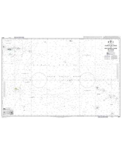 Admiralty Chart 4630: Samoa Islands to Southern Cook Islands