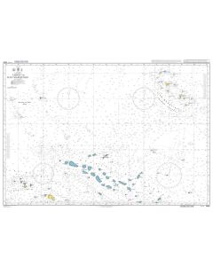 ADMIRALTY Chart 4654: Tahiti to Iles Marquises