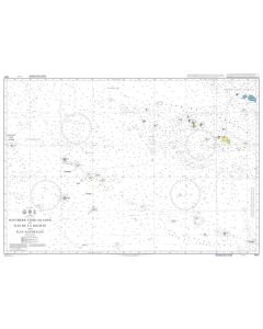 ADMIRALTY Chart 4657: Southern Cook Islands to Iles de la Societe and Iles Australes