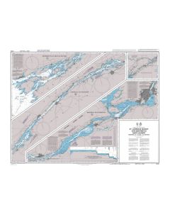 ADMIRALTY Chart 4793: Montreal to/a Lake/Lac Ontario