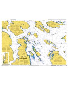 ADMIRALTY Chart 4954: Haro Strait, Boundary Pass and Satellite Channel