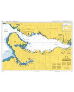 ADMIRALTY Chart 4963: Vancouver Harbour,Western Portion/Partie Ouest